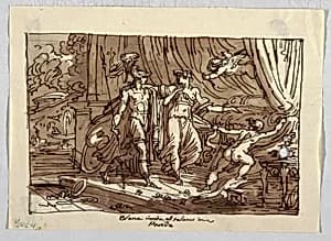Drawing by Felice Giani, Italian, 1758–1823