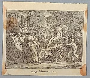 Drawing by Felice Giani, Italian, 1758–1823
