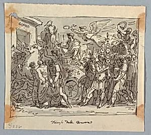 Drawing by Felice Giani, Italian, 1758–1823