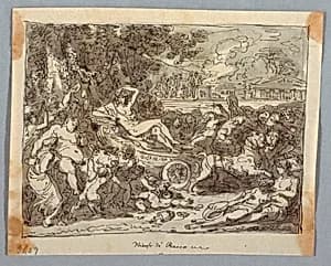 Drawing by Felice Giani, Italian, 1758–1823