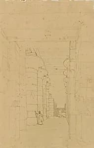 Egyptian Temple by Miner Kilbourne Kellogg