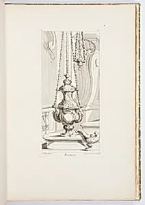 Encensoir; Encensoir, 5th Plate by Juste-Aurèle Meissonnier, French, b. Italy, 1695–1750