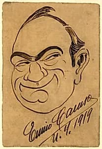 Enrico Caruso Self-Portrait by Enrico Caruso, 25 Feb 1873 - 2 Aug 1921