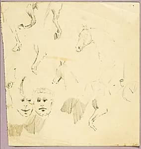 Faces by Solon H. Borglum