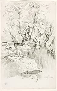 Fairy Glen, Bettws-y-Coed by George Elbert Burr