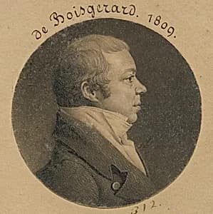 Felix Constant de Boisgerard by Charles Balthazar Julien Févret de Saint-Mémin, 12 Mar 1770 - 23 Jun 1852