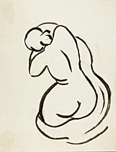 Female Nude by Carl Newman