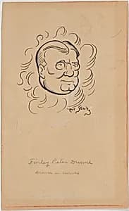 Finley Peter Dunne in Curves by Arthur Henry Young, 14 Jan 1866 - 29 Dec 1943