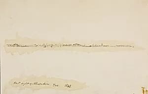 First Sight of Alexandria by Miner Kilbourne Kellogg