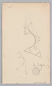 Flintlock riffle by Robert Frederick Blum, American, 1857–1903