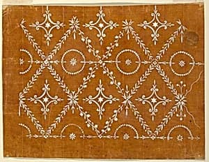 Floral field and border by Unknown