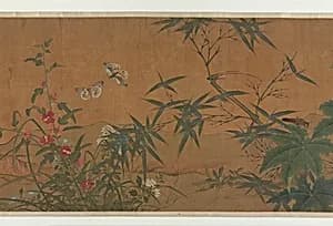 Flowers, birds, and insects
