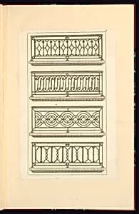 Four Balustrade Designs