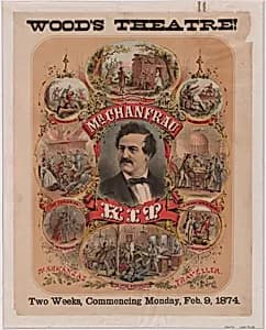 Francis S. Chanfrau by A. Hoen Lithography Company, active 1848 - 1981