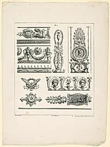 Friezes, Panels and Ornam