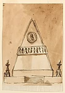 Funeral Decoration for Louis XVI by Giuseppe Barberi, Italian, 1746–1809