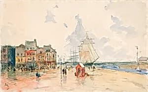 Harbor Scene