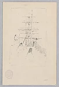 Harbor by Robert Frederick Blum, American, 1857–1903