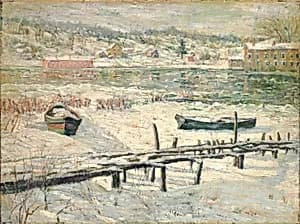 Harlem River in Winter