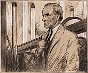 Henry Ford by Samuel Johnson Woolf, 12 Feb 1880 - 3 Dec 1948