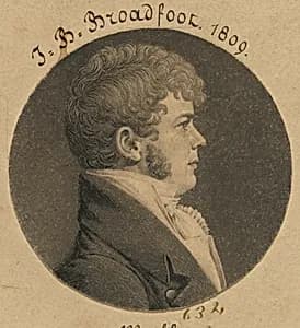 Henry Hall by Charles Balthazar Julien Févret de Saint-Mémin, 12 Mar 1770 - 23 Jun 1852