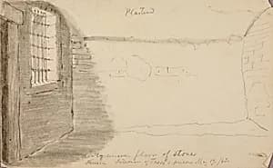 Interior of Tasso's Prison, Ferrara by Miner Kilbourne Kellogg