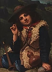Italian Boy in Sheepskin Jacket by Pierre-Louis-Joseph de Coninck, French