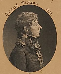 Jean-Victor Moreau by Charles Balthazar Julien Févret de Saint-Mémin, 12 Mar 1770 - 23 Jun 1852