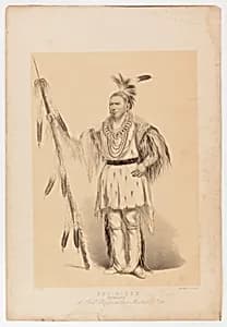 Joc-o-sot, the Walking Bear by George Catlin