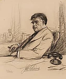 John L. Lewis by Samuel Johnson Woolf, 12 Feb 1880 - 3 Dec 1948