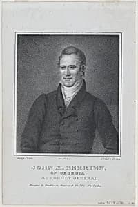 John Macpherson Berrien by Albert Newsam, 20 May 1809 - 20 Nov 1864