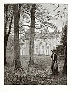 Josephine at Malmaison by Henry Wolf