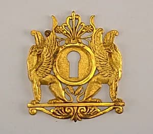 Keyhole escutcheon by Unknown