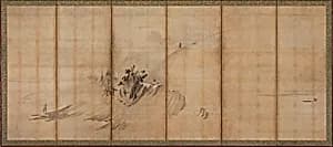 Portrait of Sesson Shukei 雪村周継 (1504-1589)