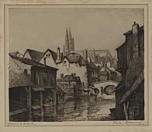 Landscape by Victor Mannius, n.d.