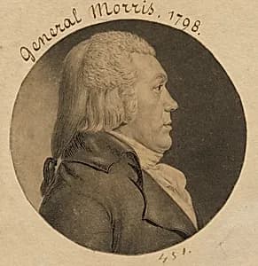 Lewis Richard Morris by Charles Balthazar Julien Févret de Saint-Mémin, 12 Mar 1770 - 23 Jun 1852