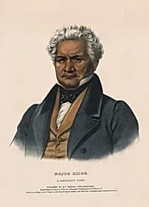 Major Ridge by Alfred M. Hoffy, active 1835 - 1864
