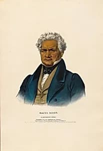 Major Ridge by Unidentified Artist