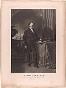 Martin Van Buren by John Sartain, 24 Oct 1808 - 25 Oct 1897