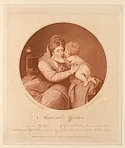 Maternal Affection by William Dickinson, English, 1747 - 1823