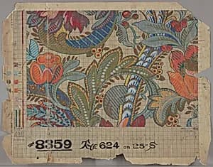 Mise-en-Carte for Textile, No. 8359