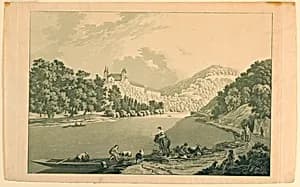 Monastery on a River by Unknown