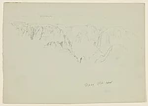 Near Mt. Hor, Syria (Jordan) by Frederic Edwin Church, American, 1826–1900