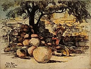 Oaxaca Market by Helen Hyde