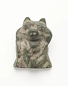 Ornament in the form of a bear by Unknown