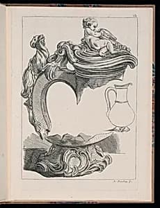 Ornamental Vase Design by François Boucher, French, 1703–1770