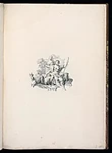 Ornamental Vignette by Unknown