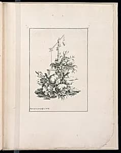 Ornamental Vignette by Robert Menge Pariset, French, active 1732 – 1762