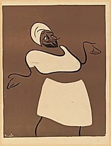 Otis Skinner in "Kismet" by Alfred J. Frueh, 1880 - 14 Sep 1968