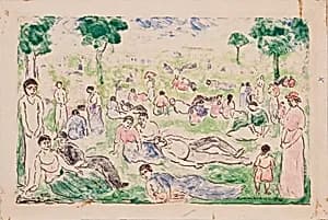 Park With Figures